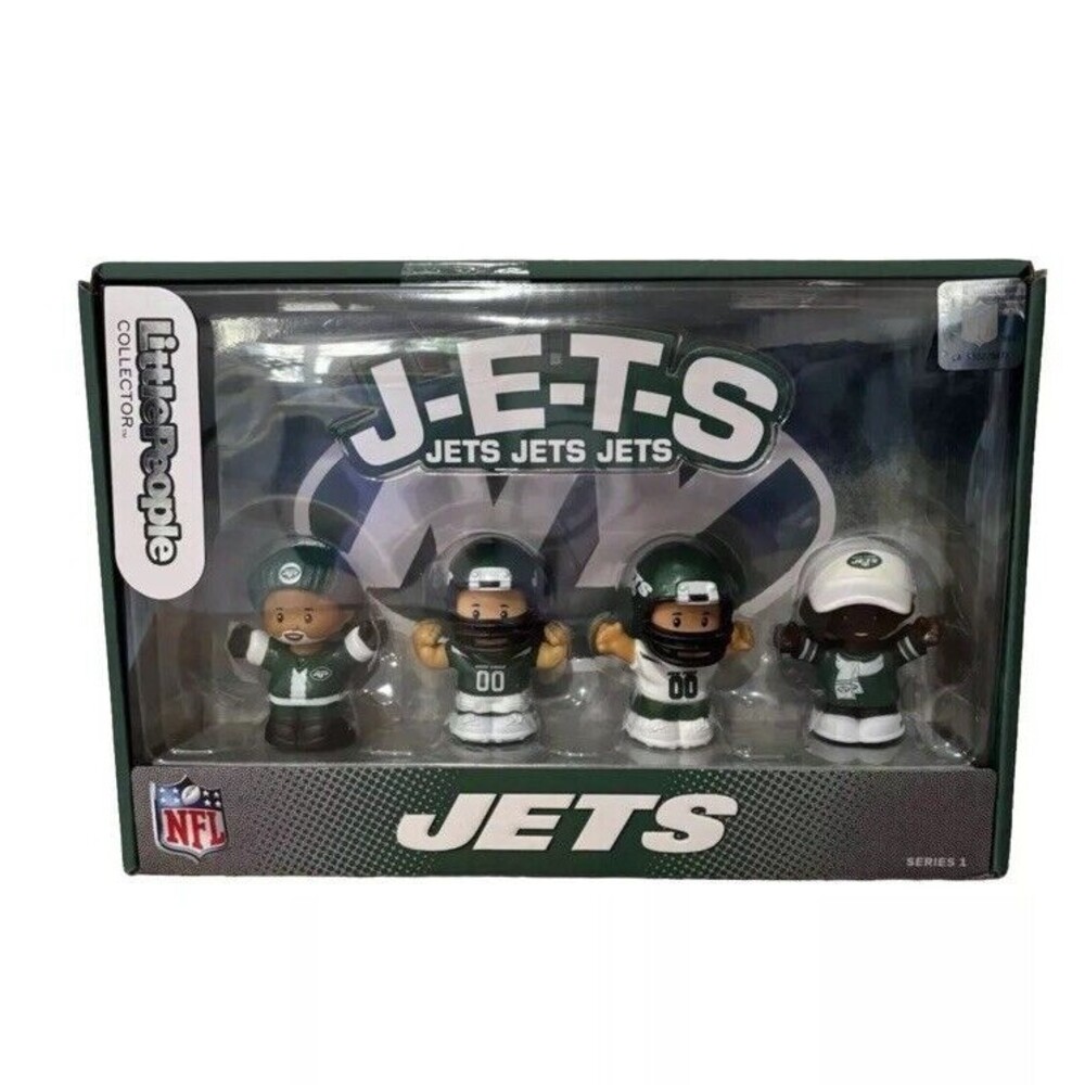 New York Jets Little People Set Fisher Price NFL Football New